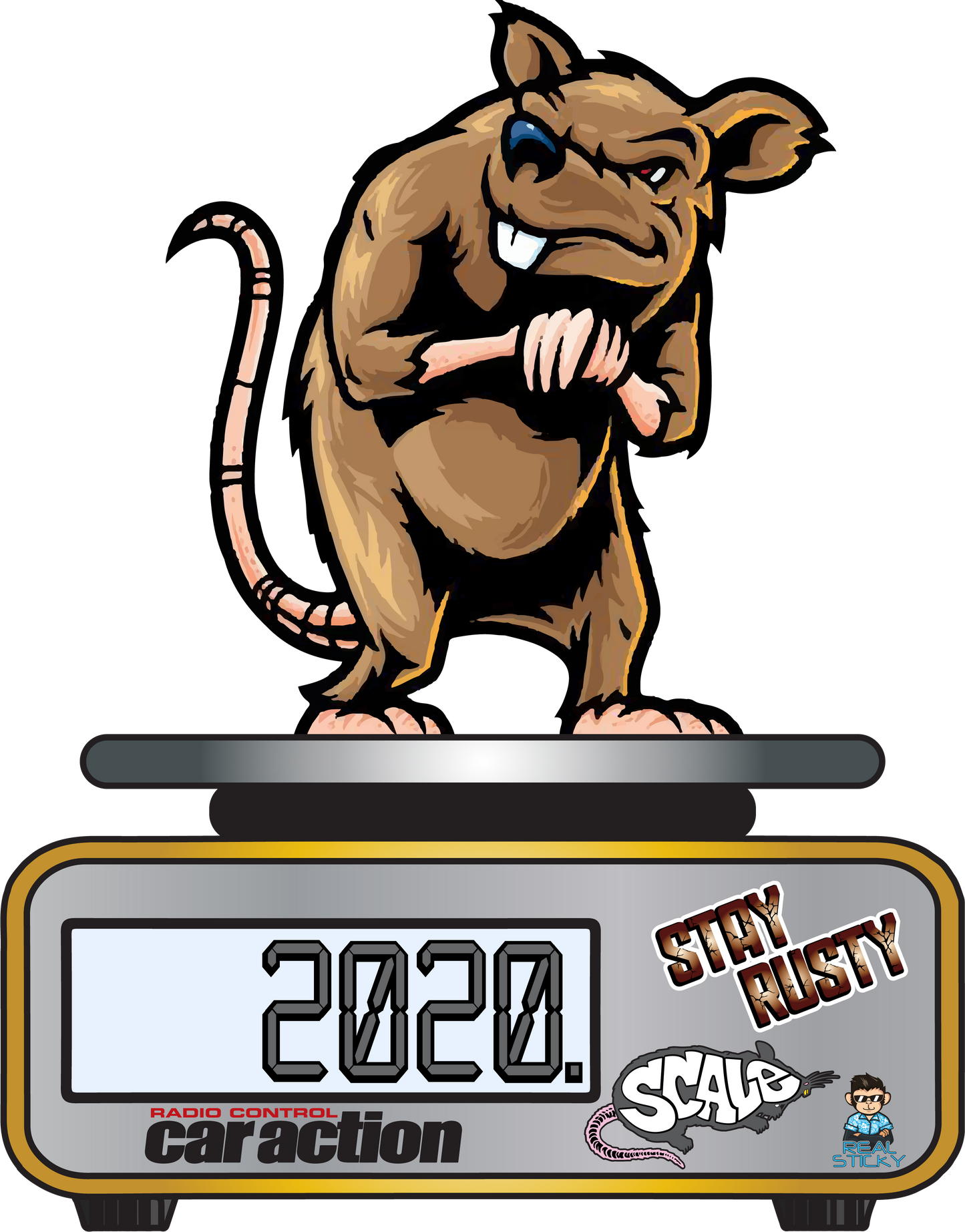 Kids Scale Rat Scale Double Sided Tee